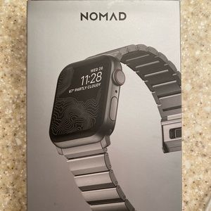 Nomad Titanium Apple Watch Band